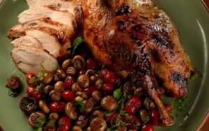 eru assado. Vinhos sugeridos Pinot Noir ou Merlot jovem.